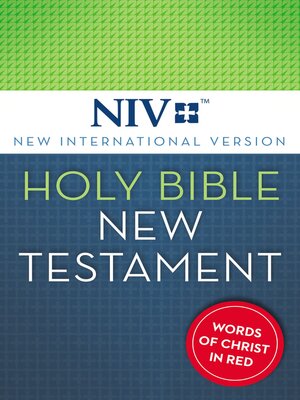 cover image of Holy Bible, New Testament